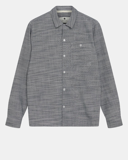 AKKURT L/S SLUB SHIRT sky captain