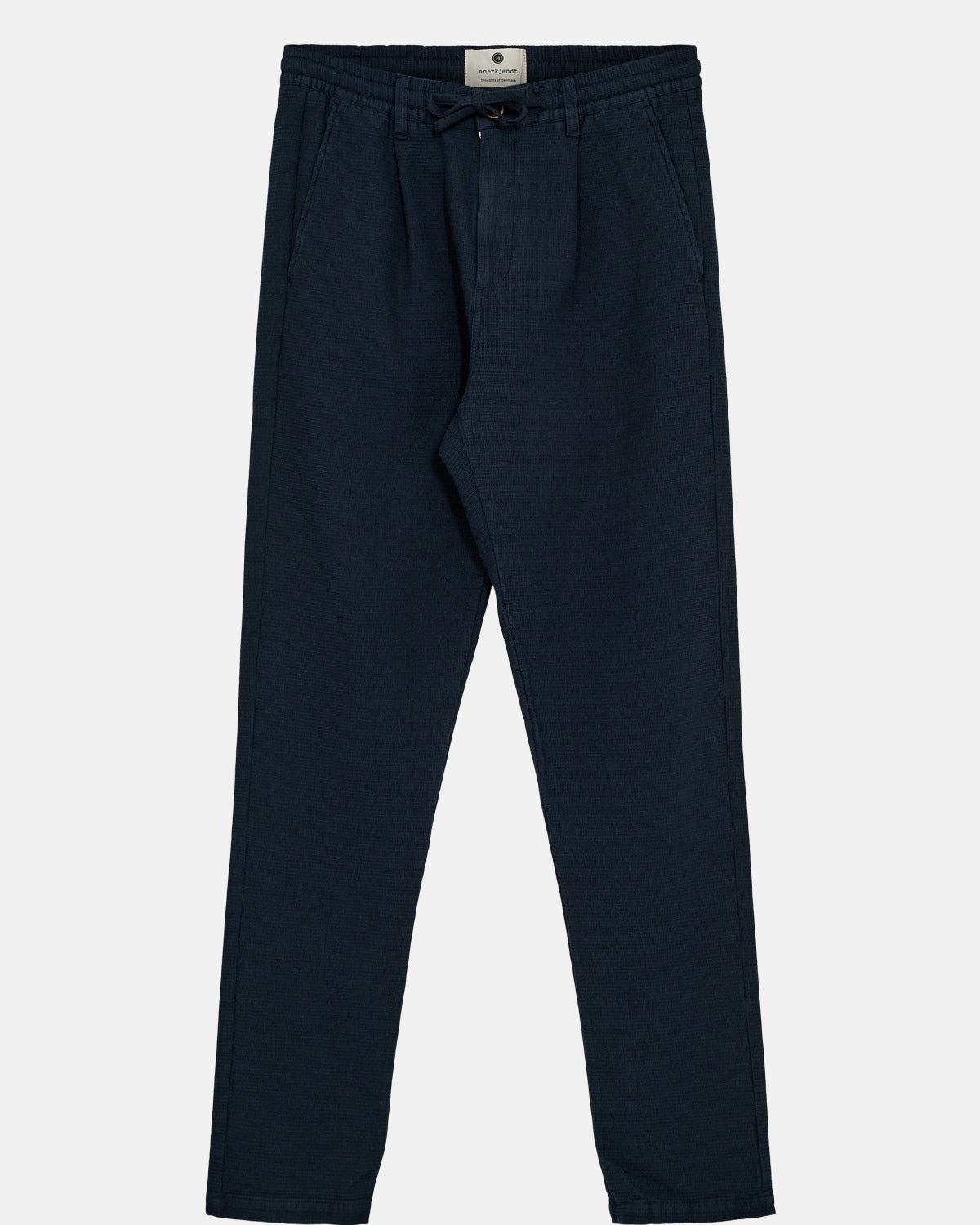 AKJAN PLEAT STRUCTURE ELA PANTS donkerblauw