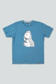 Early Bird T-shirt medium blue