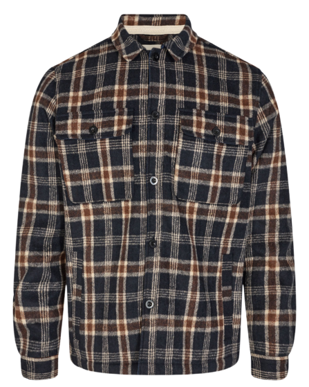 Aklion boiler wool overshirt