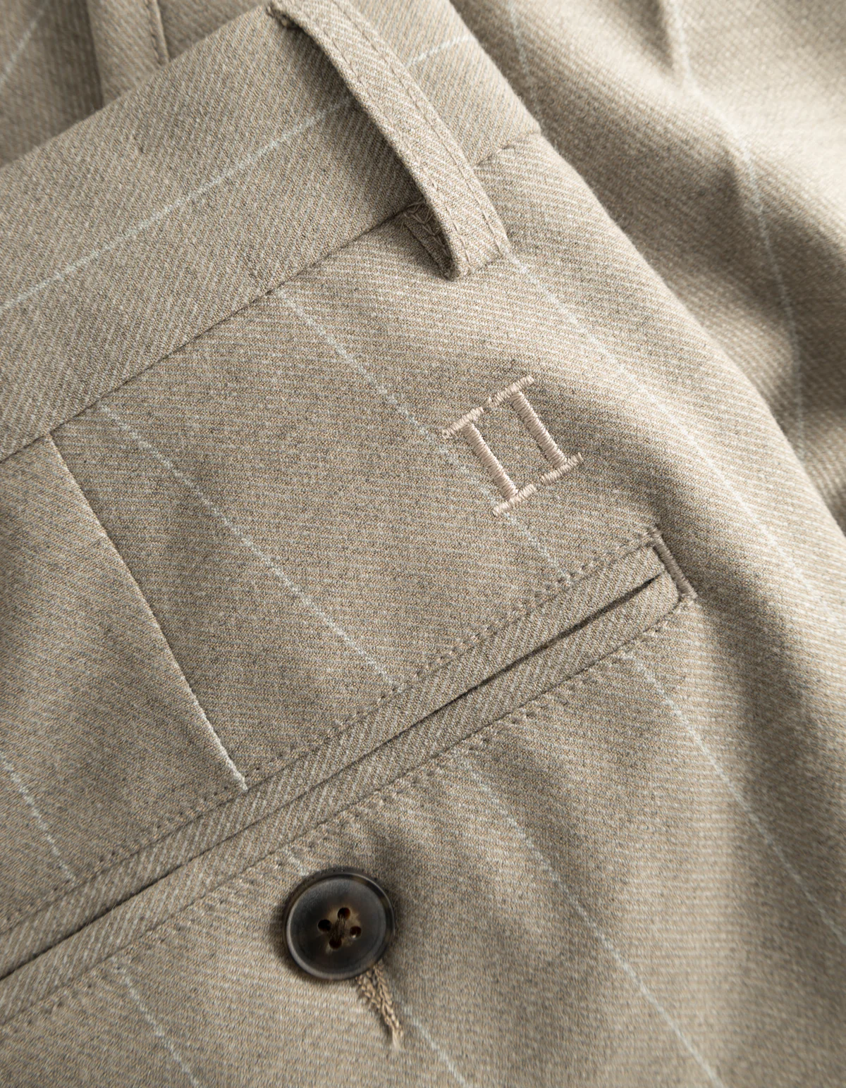 Como Twill Pinstripe Suit pants