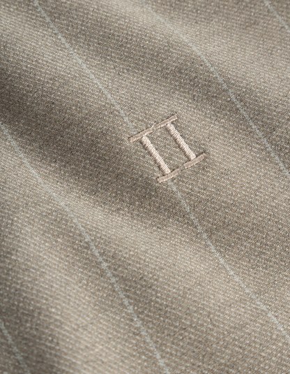 Como Coach Twill Pinstripe Jacket