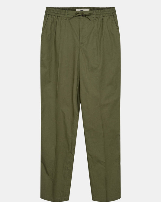 AKJAN COTTON PANTS olivine