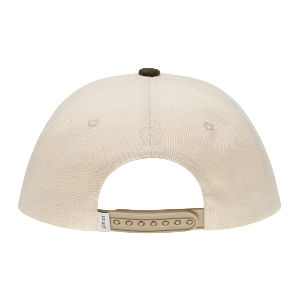 Baseball Cap Suede II ivory/olive night