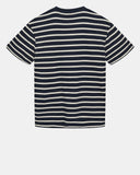 AKKIKKI S/S STRIPE TEE - GOTS