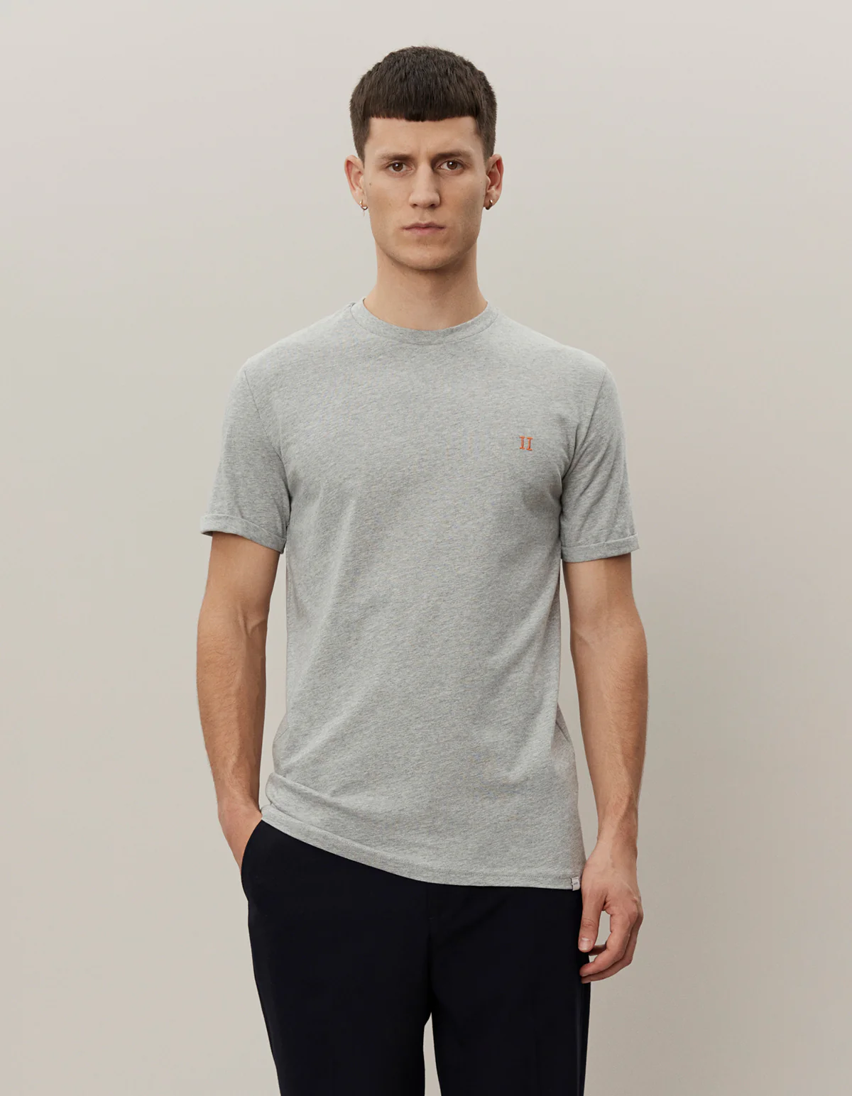 Norregaard t-shirt grey melange