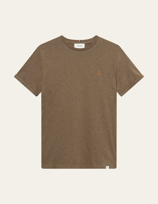 Norregaard t-shirt walnut melange