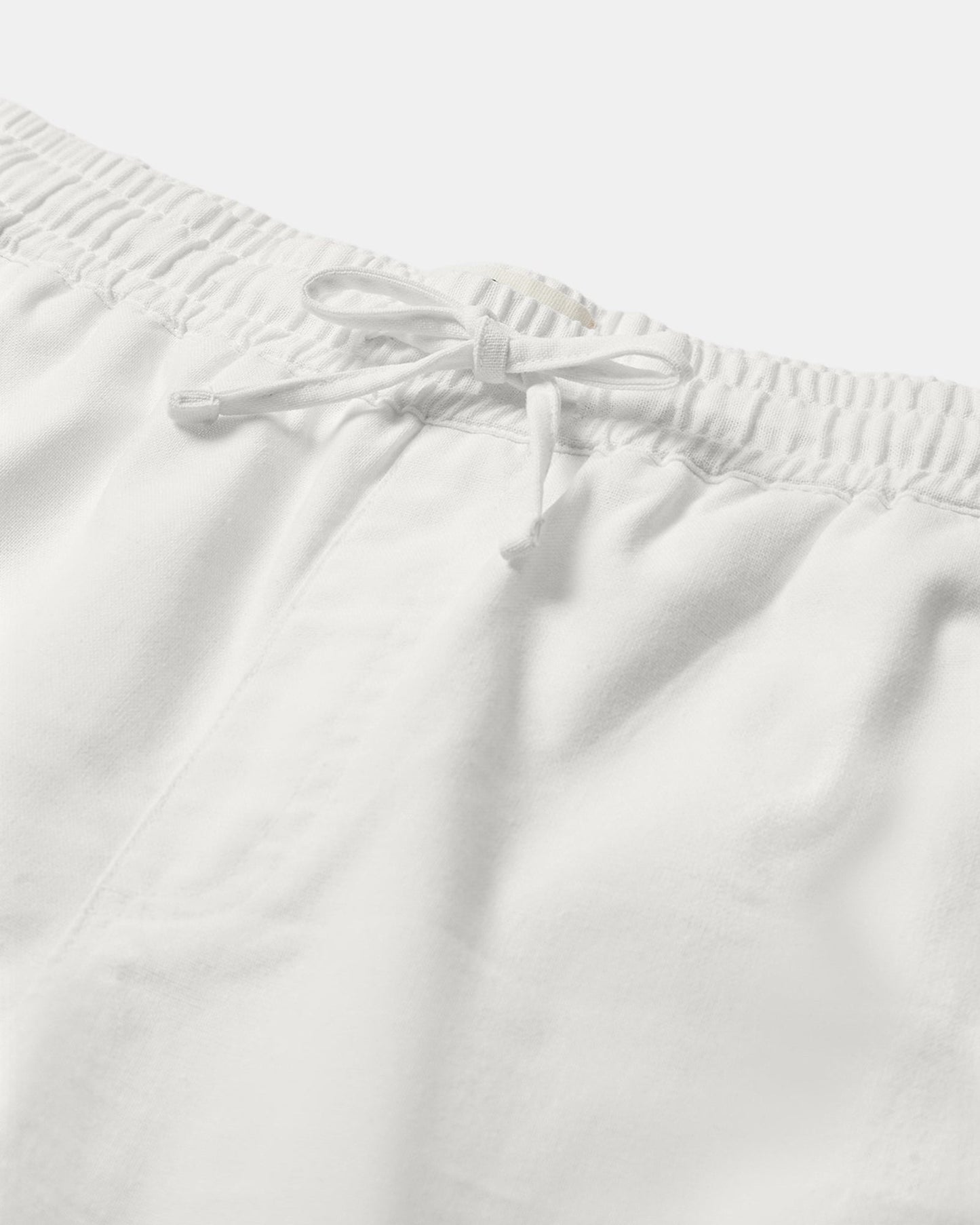 AKLT JAMES COT/LINEN ELA SHORTS tofu