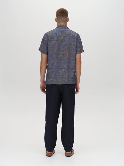 Christ Tencel ™ Fusion Resort SS - blue pattern