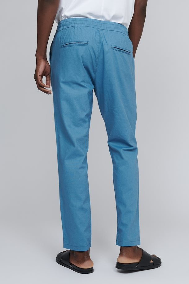 MaBarton linnen broek blauw