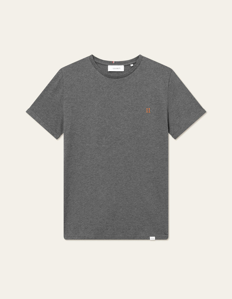 Norregaard t-shirt charcoal melange