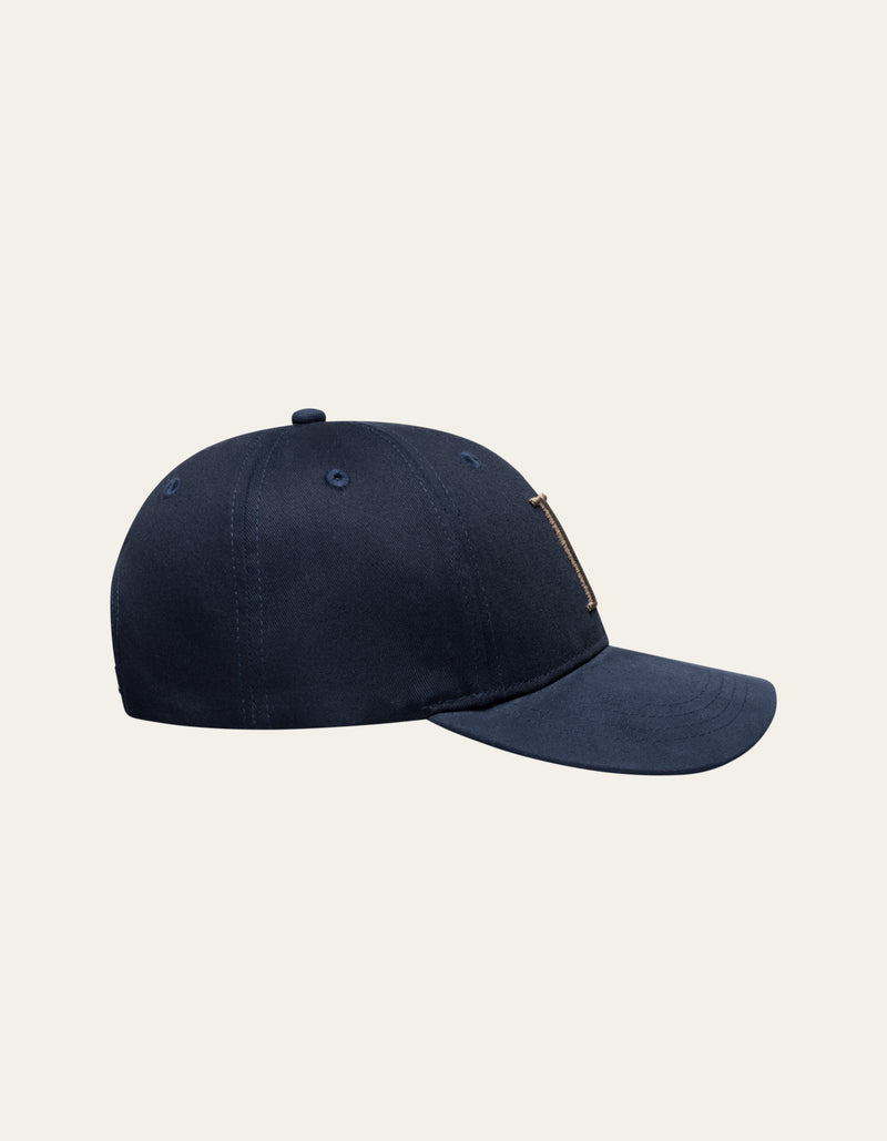 Baseball Cap Suede II dark Navy/mountain grey