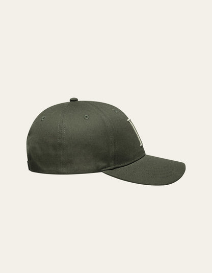 Encore Organic Baseball Cap forest green/light desert sand