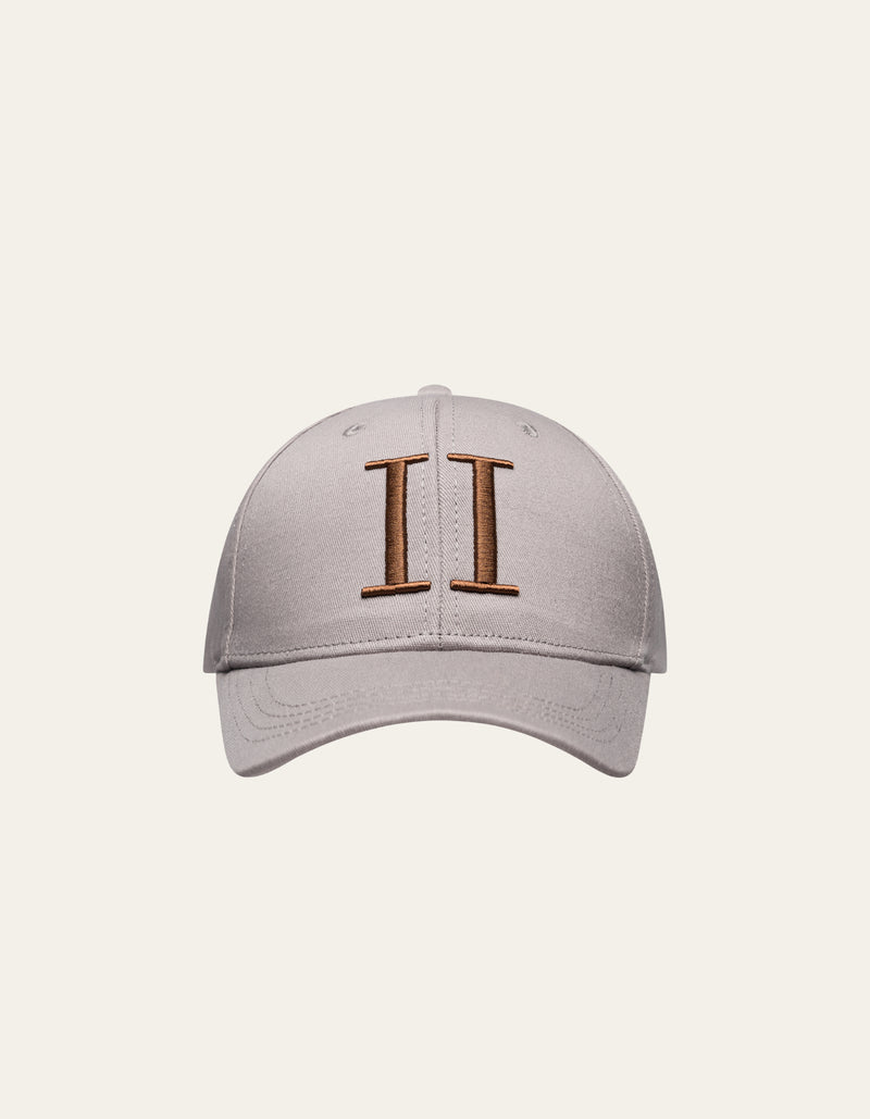 Encore Organic Baseball Cap light grey/terracotta