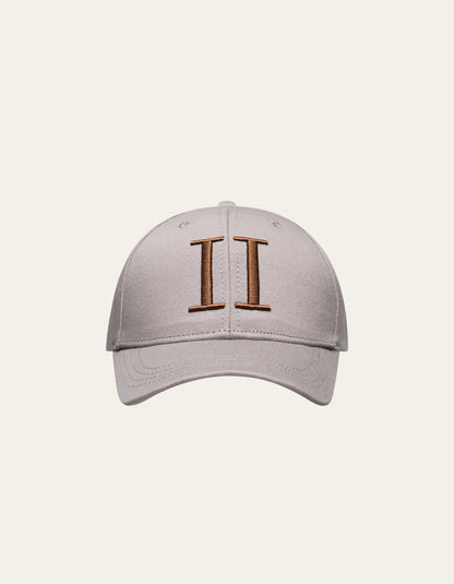 Encore Organic Baseball Cap light grey/terracotta