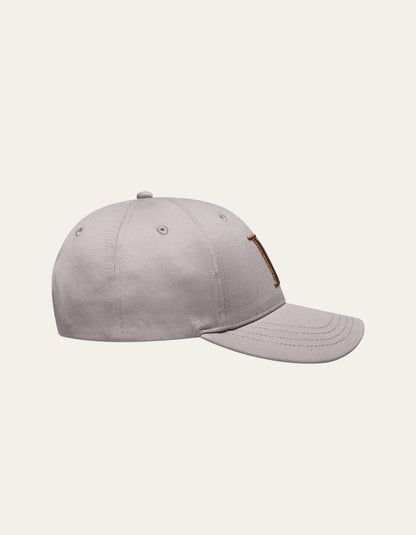 Encore Organic Baseball Cap light grey/terracotta