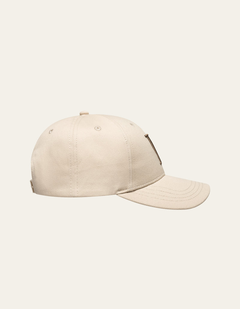 Encore Organic Baseball Cap light desert sand /mountain grey