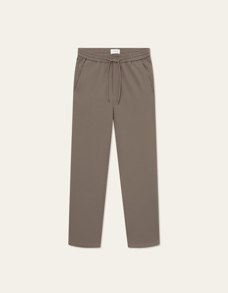 Como tapered drawstring pants bungee cord