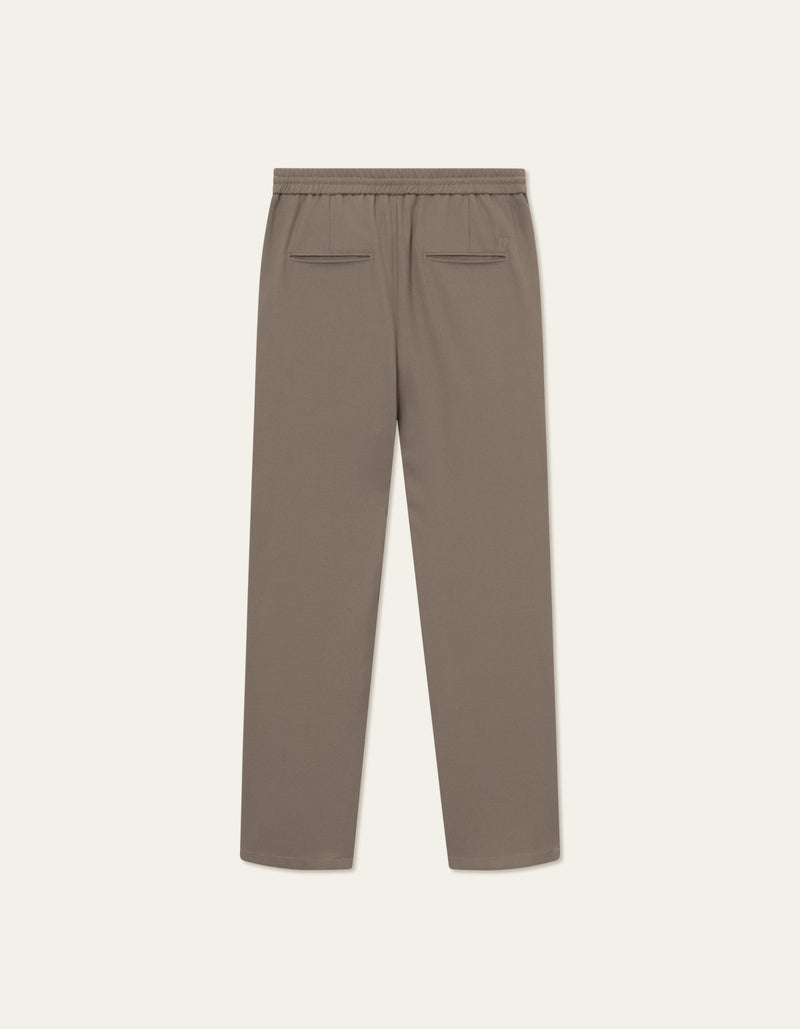 Como tapered drawstring pants bungee cord