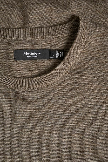 Margrate 100% merino ronde hals