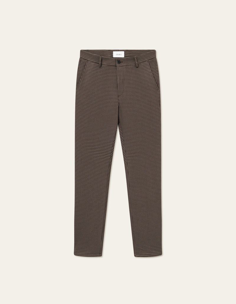 Como reg houndstooth suit pants