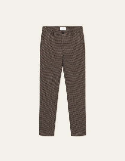 Como reg houndstooth suit pants