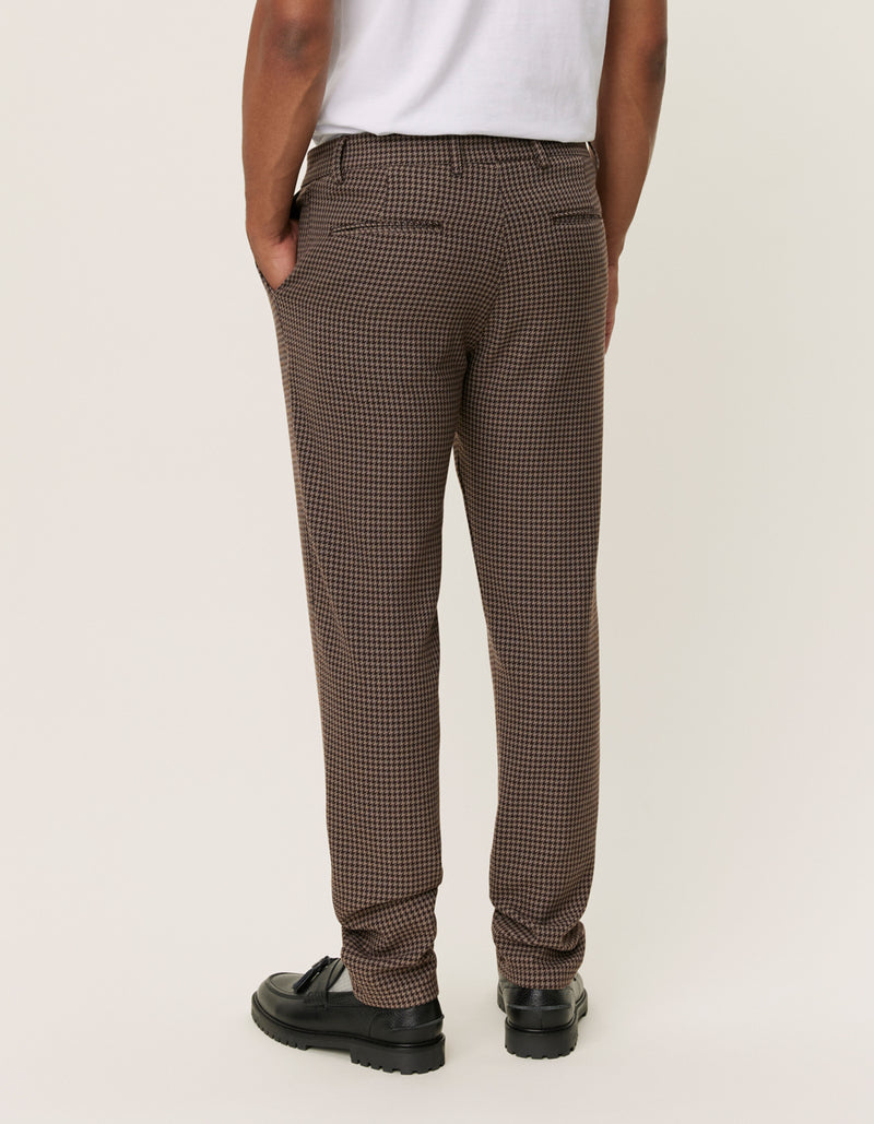 Como reg houndstooth suit pants