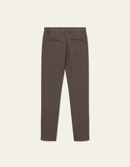 Como reg houndstooth suit pants