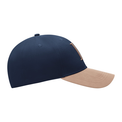 Baseball Cap Suede IIdark Navy/dark sand