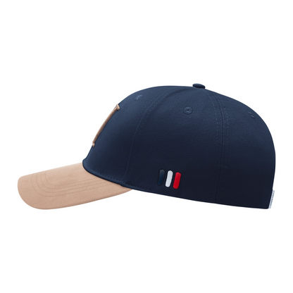 Baseball Cap Suede IIdark Navy/dark sand