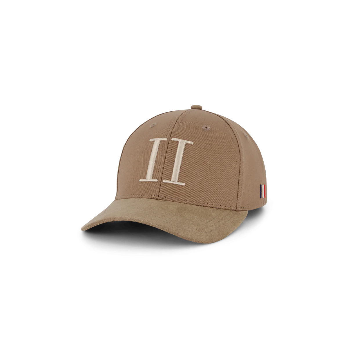 Baseball Cap Suede II gravel/ivory