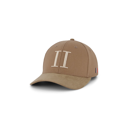 Baseball Cap Suede II gravel/ivory