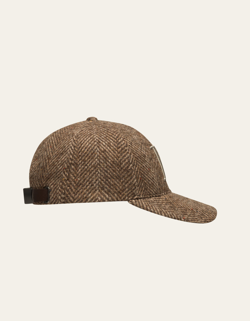 Herringbone baseball cap