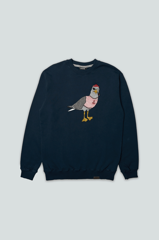 Seaborn seagull crewneck