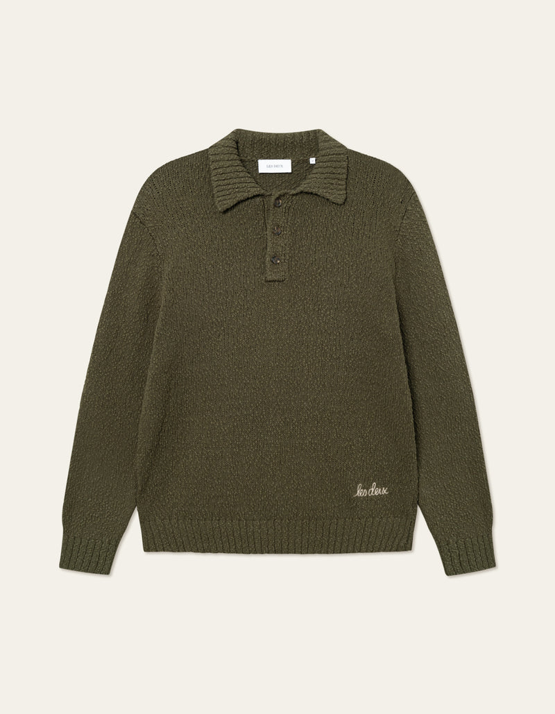 Errol cotton rugby knit