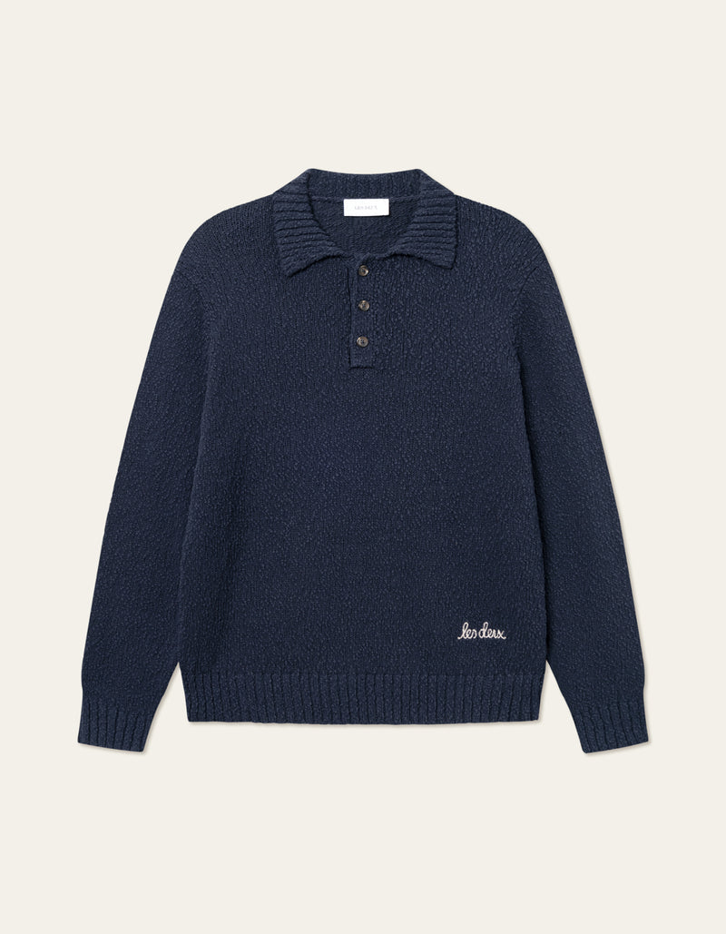 Errol cotton rugby knit