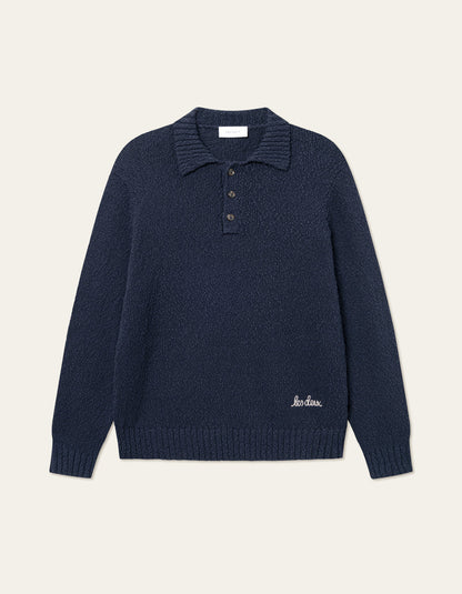 Errol cotton rugby knit