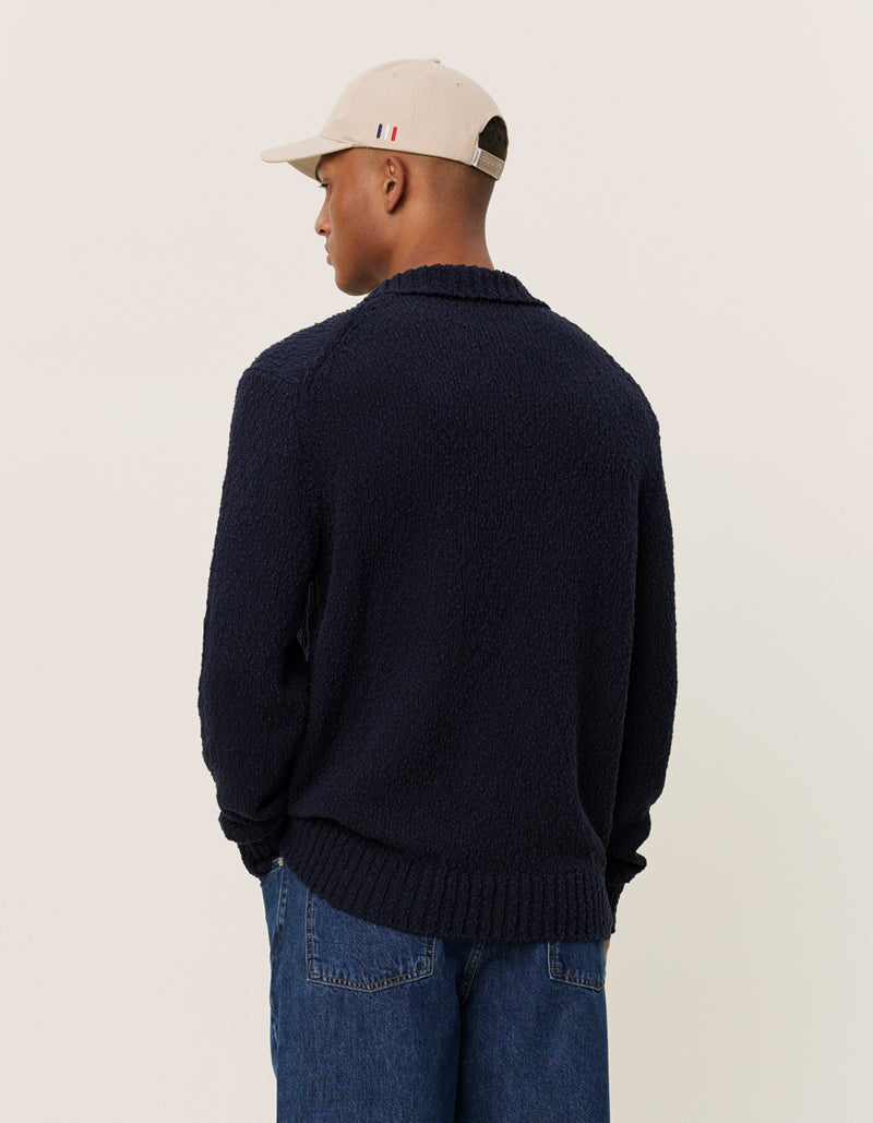 Errol cotton rugby knit