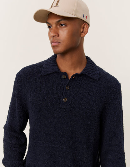 Errol cotton rugby knit