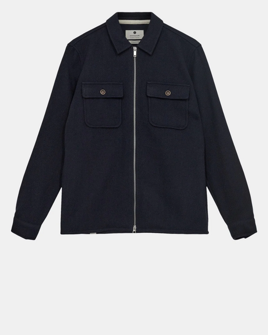 Akhanky heavy twill overshirt