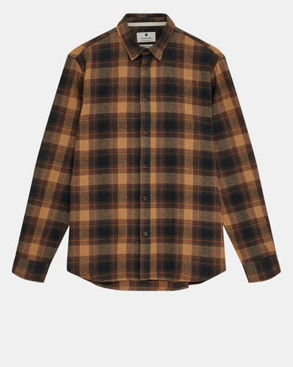 Akleif flannel check shirt