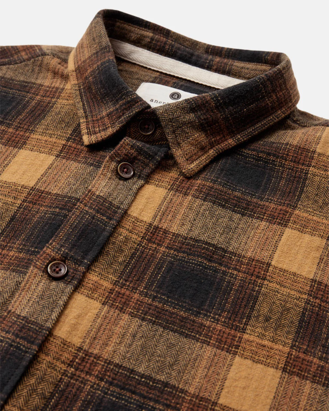 Akleif flannel check shirt