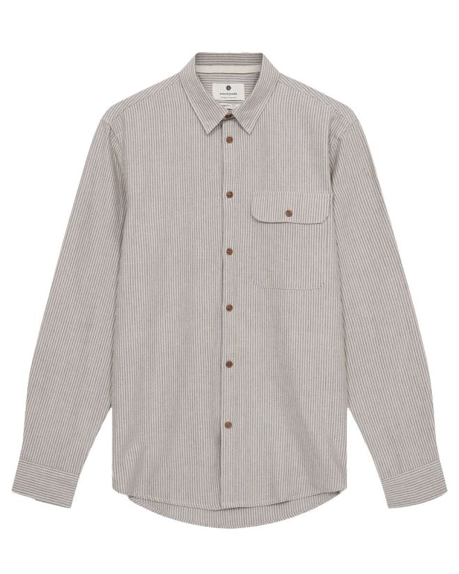 Akkonrad stripe Oxford shirt