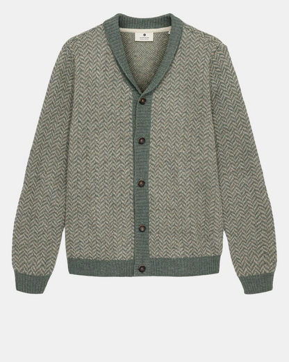 Akskjold herringbone cardigan