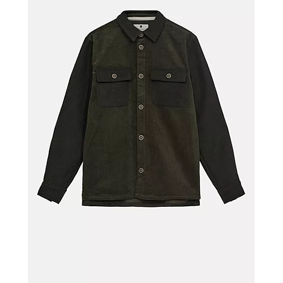 Akoscar cord mix overshirt