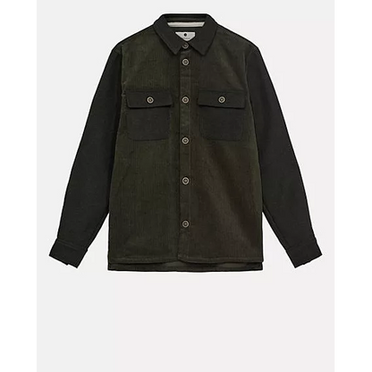 Akoscar cord mix overshirt