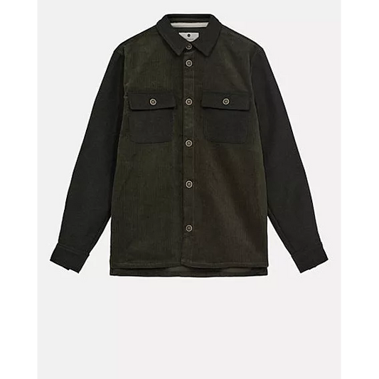 Akoscar cord mix overshirt