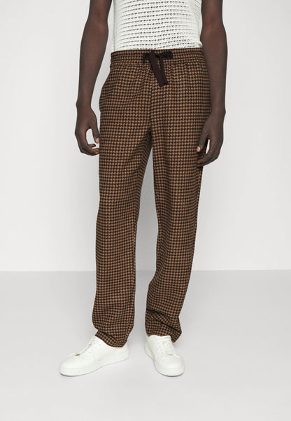 Patrick Houndstooth Wool Pants